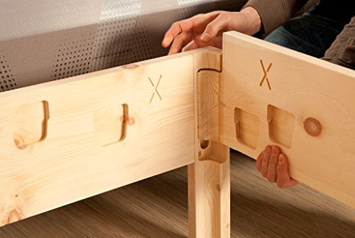 Metallfreie Eckverbindung Zirbenbett