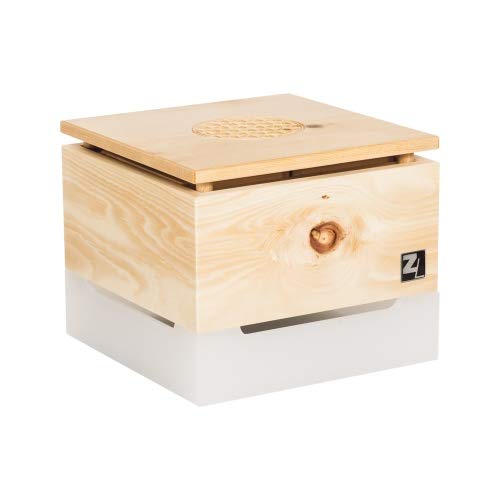 ZirbenLüfter ® Cube Mini Pure für 15 m2, natürlicher Luftbefeucher und Luftreiniger - 1
