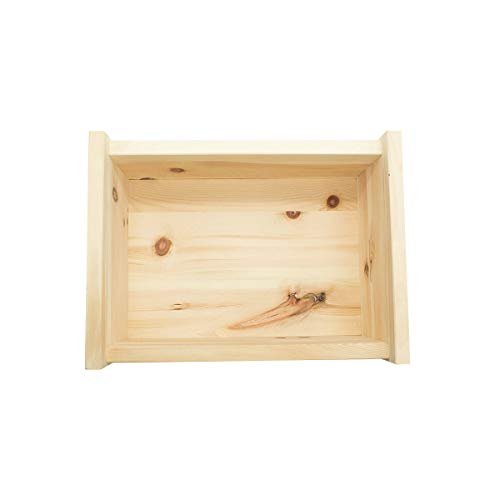 4betterdays.com NATURlich leben! Hochwertige Brotdose aus massivem Zirbenholz - Brotkasten mit abnehmbarem Deckel 30x23x14,5 cm (LxBxH) - Handgemacht in Österreich - 4