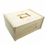 4betterdays.com NATURlich leben! Hochwertige Brotdose aus massivem Zirbenholz - Brotkasten mit abnehmbarem Deckel 30x23x14,5 cm (LxBxH) - Handgemacht in Österreich - 1