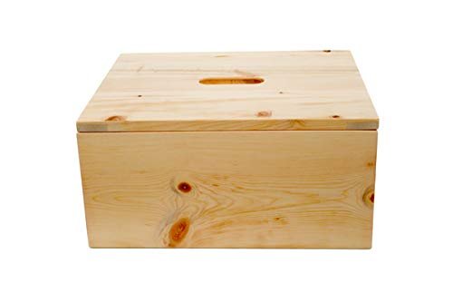 Schreinerei Senega Zirbenbrottopf, Zirbendose, Zirbeldose, Brotkasten groß - 4