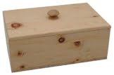 JOWE® Brotdose aus Zirbe | Zirbenbrotdose | Brotkasten aus Zirbenholz | Rechteckig mit Schwalbenschwanzverbindung - 1
